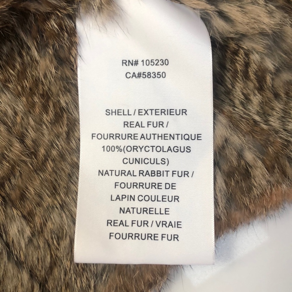 Joie Rabbit Fur Andoni Vest - Picture 3 of 5